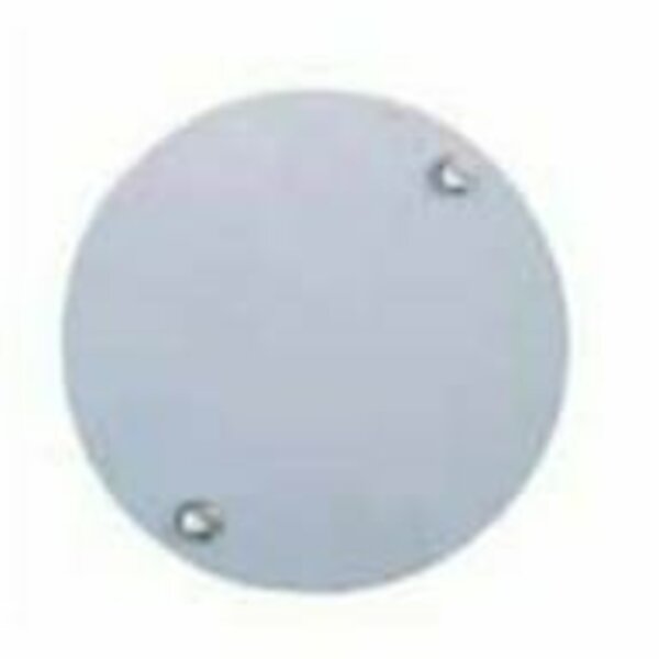 Teddico Bwf Electrical Box Cover, Round, Blank RBCV